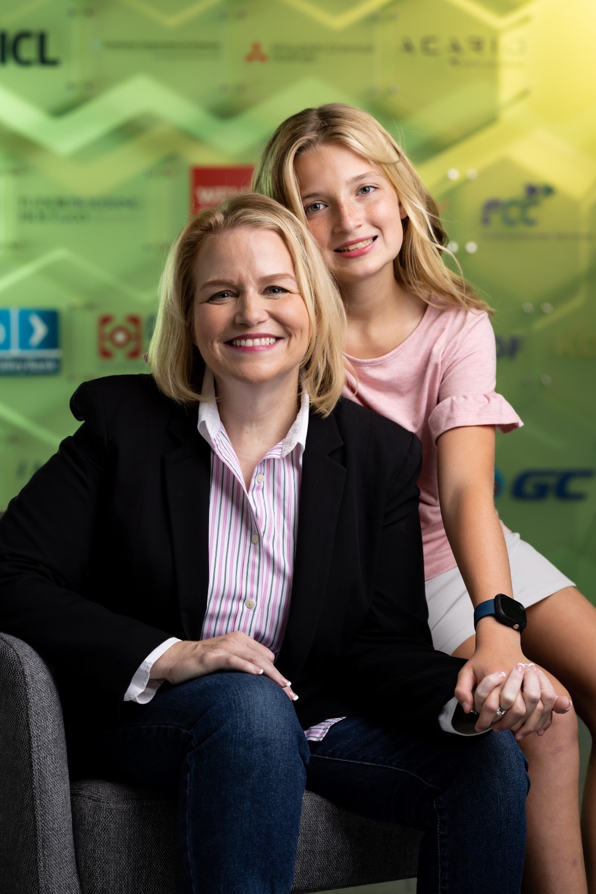 Katie and Ally Menhert Katie Mehnert with her daughter, Ally