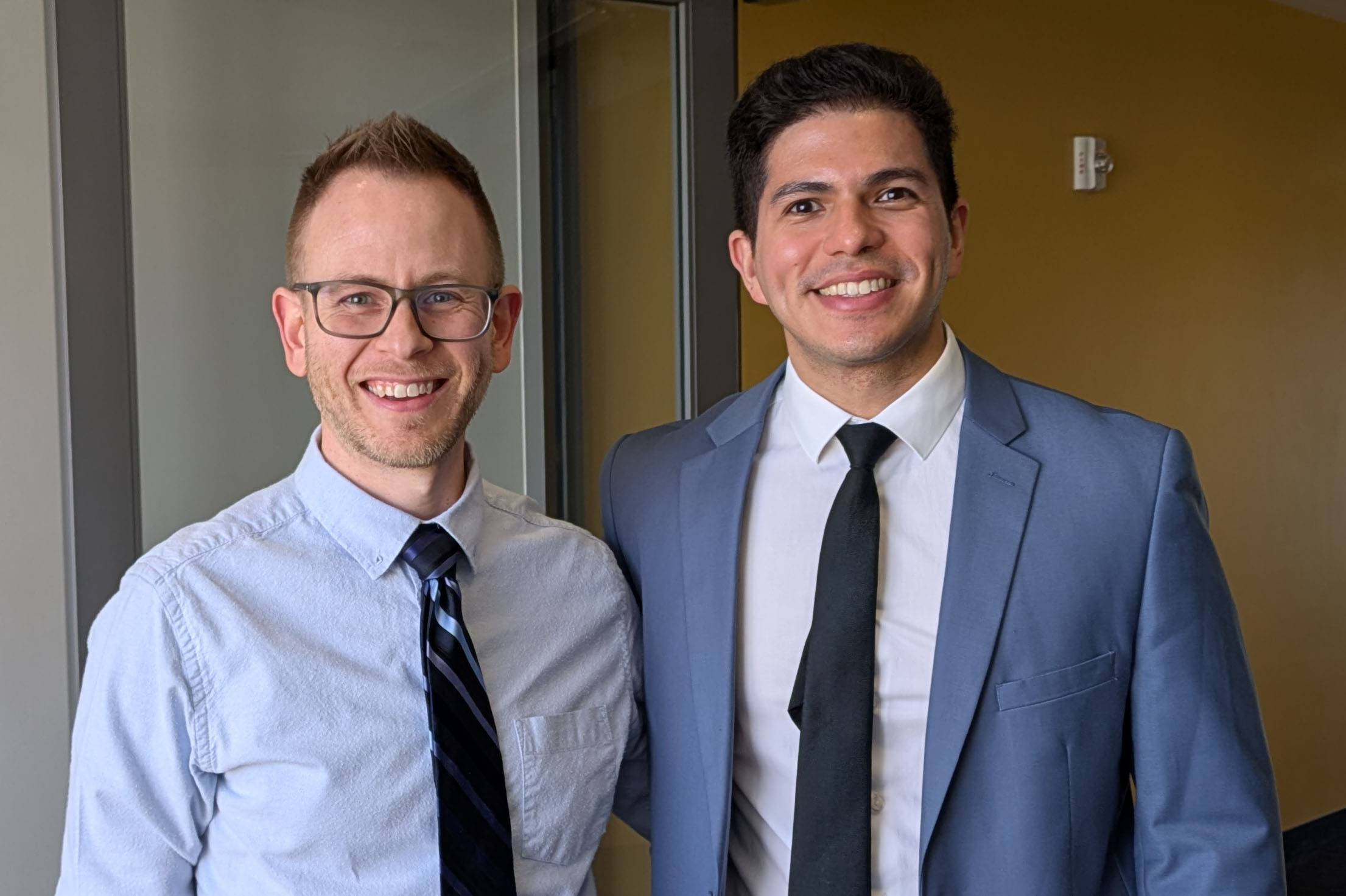 Michael Johnson and Francisco Mereno. Placeholder Image