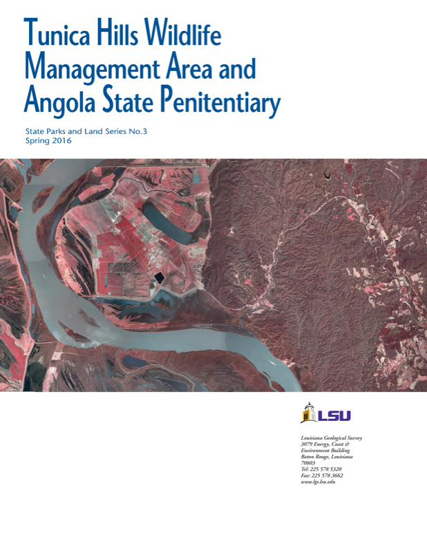 Tunica Hills Wildlife Management Area and Angola State Penitentiary.