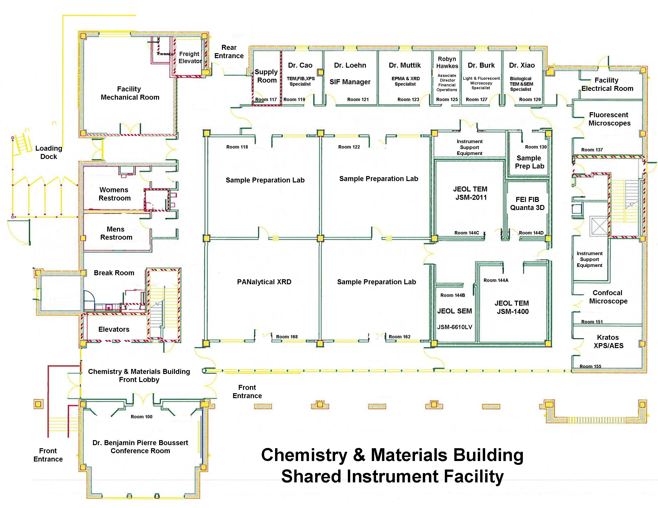 floor plan of CAMB